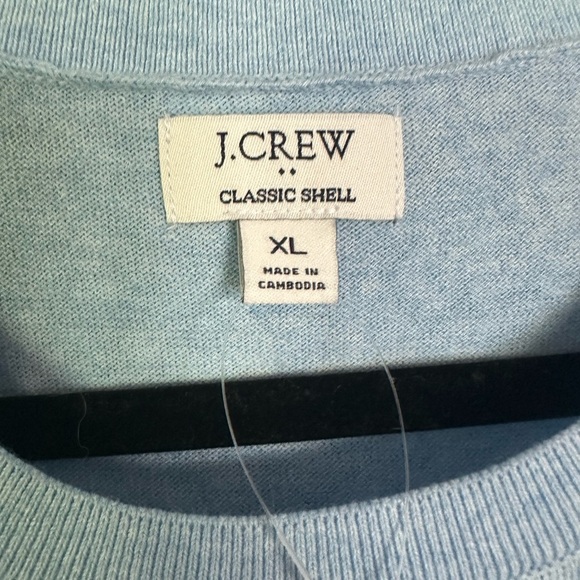 J. Crew Light Blue Muscle Tee - Picture 2 of 3